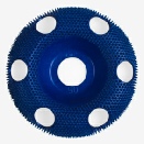 Holey Galahad - Round Coarse Blue